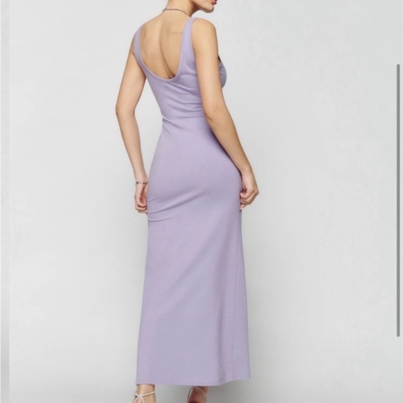 Reformation Tyra Scoop-Neck Maxi Knit Dress PETITE - Picture 3 of 10